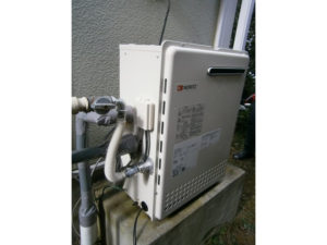愛知県小牧市 給湯器取替工事店 ノーリツ（GRQ-1650SAX BL13A） 据置型給湯器交換工事