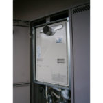 名古屋市千種区 リンナイ（RUFH-V2403SAT(13A)） PS扉内設置型 給湯器交換工事