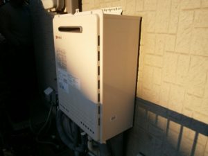 愛知県豊明市 壁掛け型給湯器 ノーリツ（GT-2450AWX） 給湯器交換工事