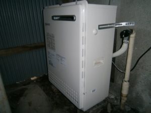 名古屋市中村区 ノーリツ（GT-1650SARX） 据置型 ガス給湯器取替工事