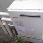 三重県津市 ノーリツ（GRQ-1650SAWX 13A） 据置型給湯器取替工事