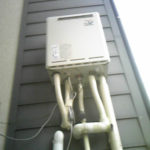 三重県四日市市 ノーリツ(RUF-A2003SAW(13A)) 壁掛け型 ガス給湯器取替工事