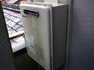 名古屋市西区 ノーリツ（GQ-1637WS） 壁掛け型ガス給湯器取替工事