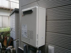 愛知県知多郡武豊町 ノーリツ（ ＧＱ-2037ＷＳ　13Ａ） 壁掛け型 給湯器取替工事