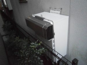 愛知県豊明市 壁掛け型給湯器取替工事店 ノーリツ（ＧＴ-2450ＳＡＷＸ　13Ａ） ガス給湯器取替工事