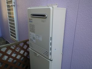 愛知県豊橋市 エコジョーズ取替工事 ノーリツ（GT-C2052SAWX BL） ガス給湯器交換工事