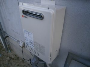 愛知県春日井市 ノーリツ（ GQ-2037WS　13A） 壁掛け型給湯器取替工事