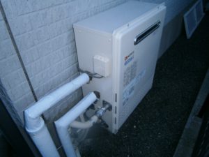 三重県桑名市 節也給湯器 ノーリツ（GT-C2452SARX） エコジョーズ交換工事