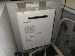 名古屋市名東区 ノーリツ（GT-1650SAWXBL） 壁掛け型給湯器交換工事