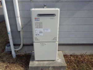 三重県津市 エコジョーズ取替 ノーリツ（GT-C2052SAWX） ガス給湯器取替工事