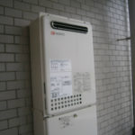 名古屋市守山区 壁掛け型 ノーリツ（GQ-2437WS 13A） ガス給湯器 トイレ取替工事