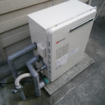 愛知県豊田市 据置型給湯器 ノーリツ（GRQ-1650SAX 13A） ガス給湯器取替工事