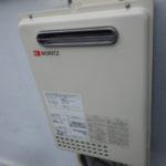 名古屋市天白区 壁掛け型給湯器 ノーリツ（GQ-2037WS+RC-7606M）ガス給湯専用 給湯器取替工事