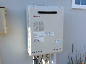 名古屋市名東区 壁掛け型 ノーリツ（ GT-2450SAWX） ガスふろ給湯器取替工事