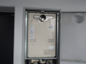 名古屋市北区 PS扉内設置型 リンナイ（RUFH-V2403SAT(B)） ガス熱源機取替工事