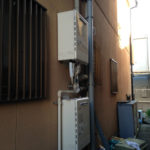 名古屋市千種区 壁掛け型 ノーリツ（GT-2050SAWX 13A 2台） ガス給湯器取替工事