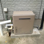 愛知県春日井市 リンナイ（RUF-E2401SAG） 据置型 ガスふろ給湯器取替工事