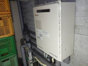 愛知県豊田市 壁掛け型 ノーリツ（GT-2050SAWX） ガスふろ給湯器取替工事