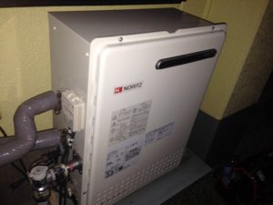 愛知県春日井市 据置型 ノーリツ（GT-2450SARX） ガスふろ給湯器取替工事