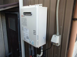 名古屋市中村区 壁掛け型 ノーリツ（GQ-1639WS） ガス給湯器工事店