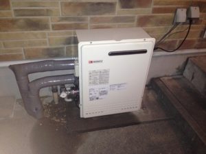 愛知県清須市 即日対応 据置型 ノーリツ（GT-2450SARX） ガス給湯器取替工事