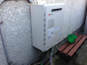 名古屋市港区 壁掛け型 ノーリツ（GT-2050SAWX） ガスふろ給湯器取替工事