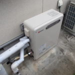 三重県四日市市 ノーリツ（ GQ-2437RX(LPG)）据置型 給湯専用 ガス給湯器取替工事