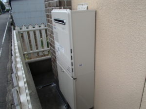 ガス漏れしていないことを確認して工事完了です。