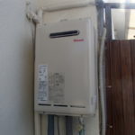名古屋市瑞穂区 壁掛け給湯器 リンナイ（RUX-A1610W-E） 給湯専用 ガス給湯器取替工事