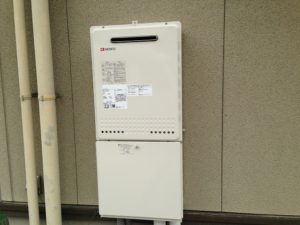 愛知県豊田市 壁掛け型 ノーリツ（GT-2450SAWX） ガス給湯器取替工事