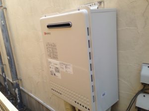 ガス漏れしていないことを確認して工事完了です。