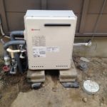 愛知県豊橋市 据置型 給湯器取替工事店 ノーリツ（GT-2050SARX） ガス給湯機取替工事