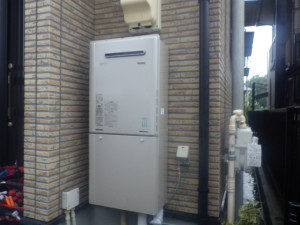 ガス漏れしていないことを確認して工事完了です。