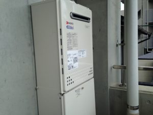 愛知県名東区 エコジョーズ取替 ノーリツ(GT-C2452SAWX-2 13A + RC-D101E + H32-K450) ガス給湯器取替工事
