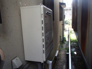 愛知県尾張旭市 ノーリツ(GT-2050SAWX(13A)) 壁掛け型 ガス給湯器工事店