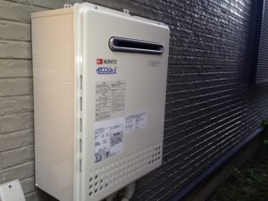 愛知県瀬戸市 エコジョーズ取替 ノーリツ(GT-C2052SAWX) ガス給湯器取替工事