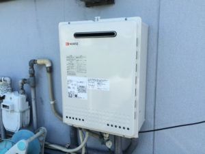 名古屋市守山区 壁掛型 ガスふろ給湯器 ノーリツ(GT-2050SAWX-2) ガス給湯器取替工事