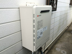 愛知県日進市 ノーリツ(GT-2050SAWX-2) 壁掛け給湯器取替工事