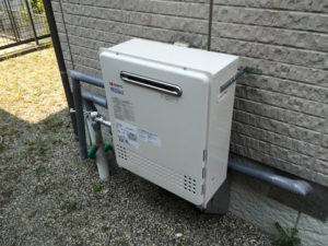 ガス漏れしていないことを確認して工事完了です。