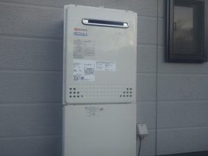 岐阜県多治見市 エコジョーズ取替 ノーリツ(GT-C2452SAWX-2) ガス給湯器取替工事