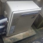 愛知県春日井市 リンナイ(RUF-A1610SAG) 据置型給湯器工事