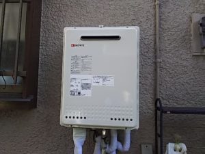 神奈川県川崎市中原区 給湯器故障 ノーリツ(GT-2050SAWX-2) 壁掛け型ガス給湯器の取替工事