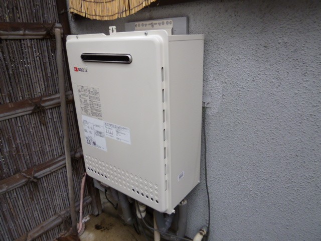 名古屋市瑞穂区 ノーリツ（GT-2450SAWX） 壁掛け型 給湯器取替工事