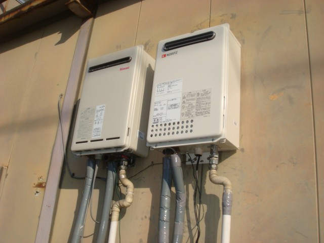 名古屋市中村区 ノーリツ（ GQ-2437WS 13A） 壁掛け給湯器取替工事