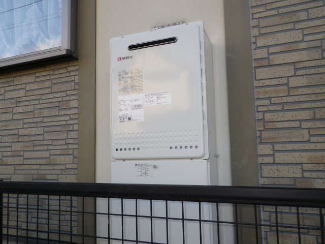 名古屋市天白区 ノーリツ（GT-2050SAWX） 壁掛け型給湯器取替工事+リモコン加工