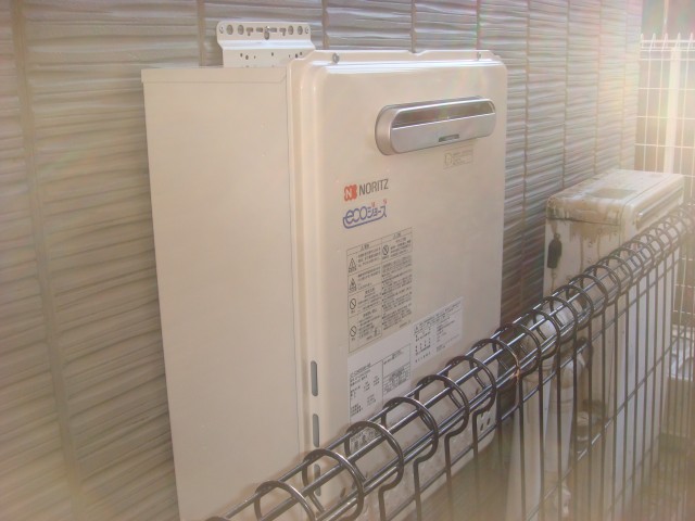 名古屋市港区 エコジョーズ取替工事店 ノーリツ（GT-C2442SAWX） ガス給湯器取替工事