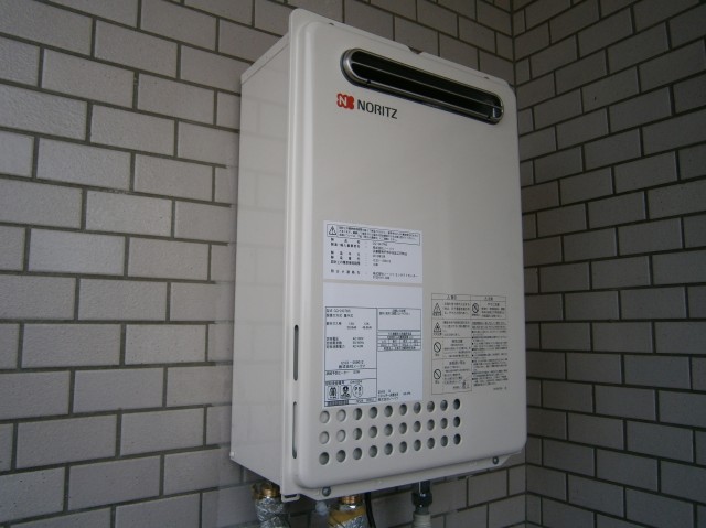 名古屋市守山区 ノーリツ（GQ-2437WS） 壁掛け型 給湯器取替工事