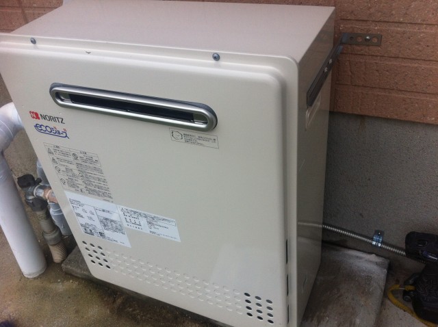名古屋市緑区 エコジョーズ取替 ノーリツ（GT-C2452SARX）据置型 給湯器 エコジョーズ取替工事