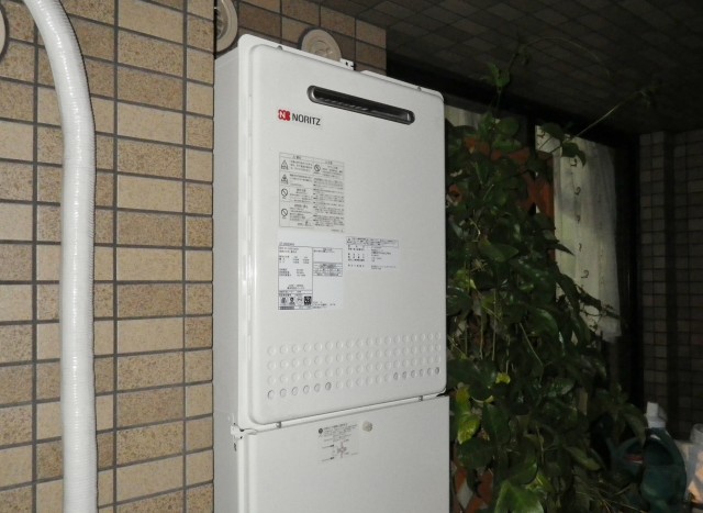 名古屋市中区 ノーリツ（GT-2050SARX BL） ガス給湯器取替工事
