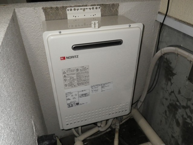名古屋市名東区 ノーリツ（GT-1650SAWXBL） 壁掛け型給湯器交換工事